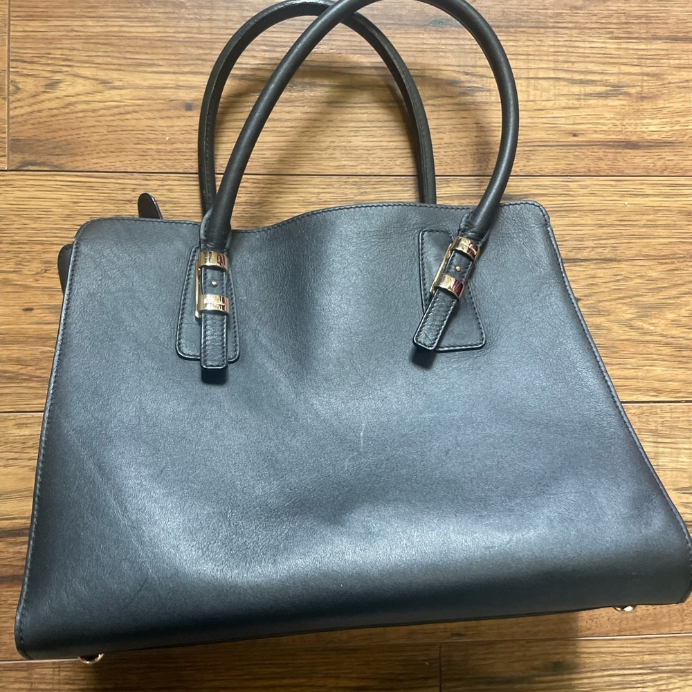 Salvatore Ferragamo Black Satchel